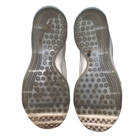 Nike Womens Tennis Shoes Sneakers Zoom All Out Running Athletic Beige Gold 10 - Picture 10 of 12